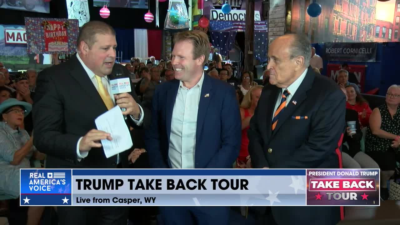 David Zere interviews Rudy Giuliani and Andrew Giuliani