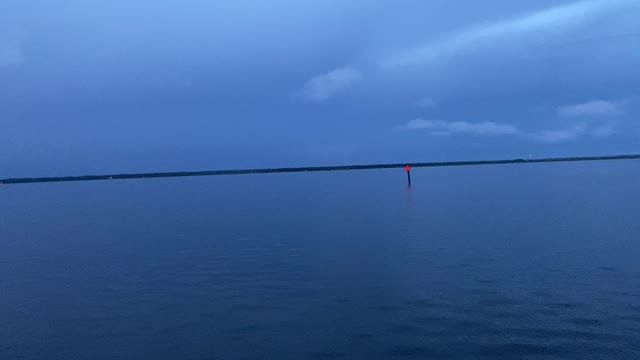 Sanford, Florida, Lake Monroe at sunset