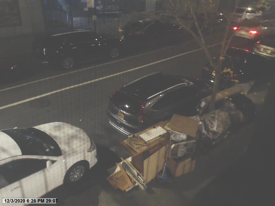 2020 1203 large amounts of trash placed next to my apt