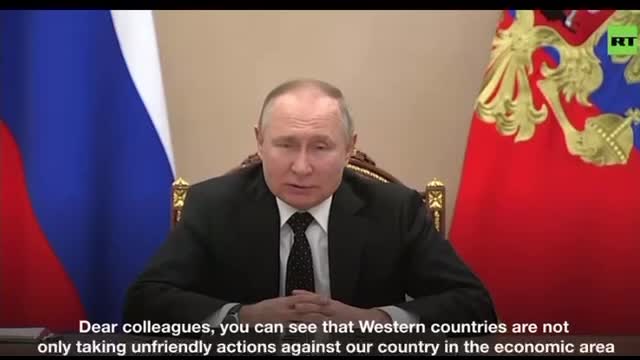 Now read/watch what Putin actual said.