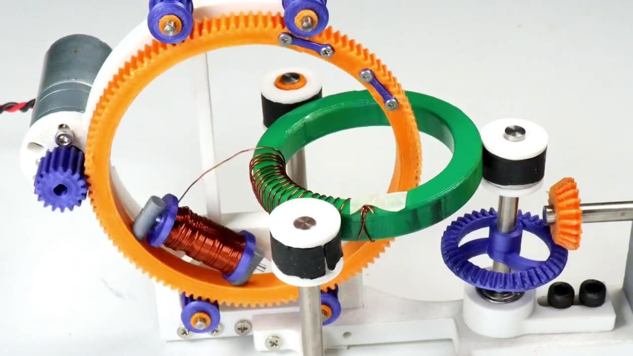 Diy Gear Based Toroid Coil Winding Machine at Home