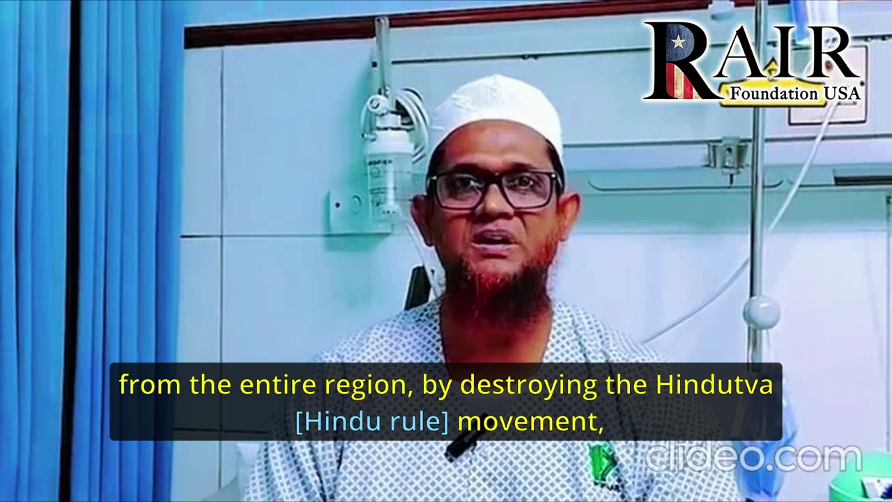 Muslim leader demands all muslim nations force India to break up, independence for Bengal