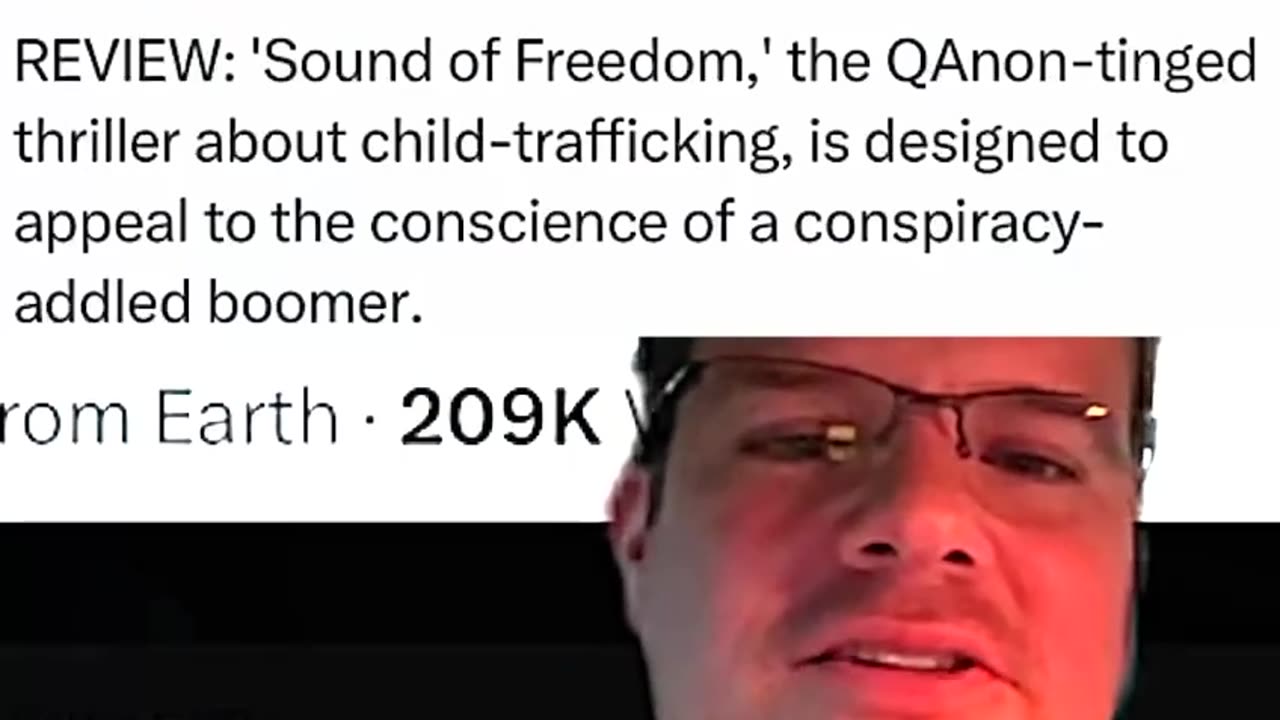The media's reaction to THE SOUND OF FREEDOM speaks volumes.
