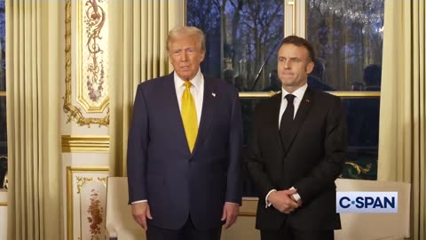 French President Emmanuel Macron Meets Trump after 5 Years " They get Awkard