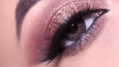 simple glitter eye makeup tutorial/ shorts