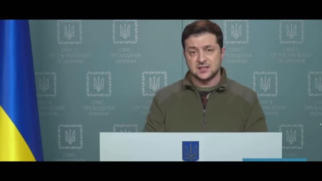 President of Ukraine addressed to Ukrainians the world and Russians..