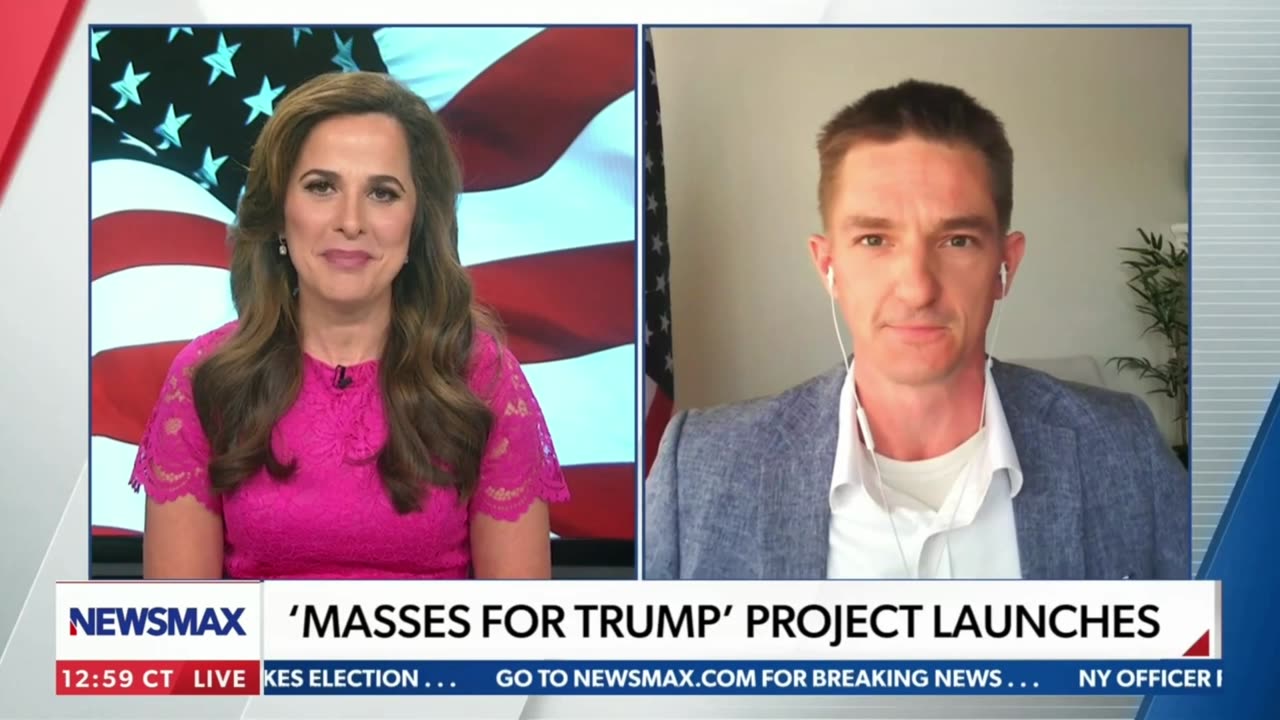 NEWSMAX - Sunday Agenda Discusses Masses for Trump Project Launch