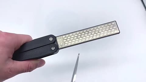 New Double Sided Folded Pocket Sharpener Diamond Knife