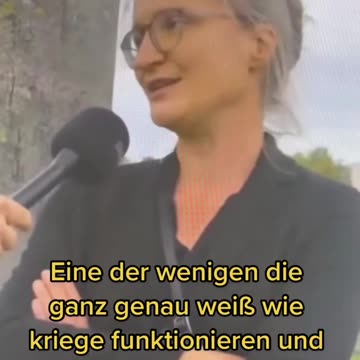 Ukraine erklärt durch deutsche Dame