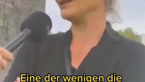Ukraine erklärt durch deutsche Dame