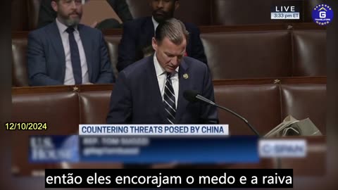 【PT】O deputado Tom Suozzi promove a legislação SHIELD contra a Lei do PCCh para abordar a ameaça...