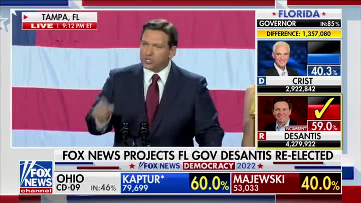 DESANTIS: We have embraced freedom. We have maintained law and order