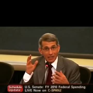 Fauci - Annual Flu Shots used so more people would feel safe to use the DEATH VAX