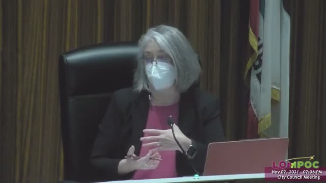 Lompoc Mayor after brutal report on public safety. The meeting never happened.
