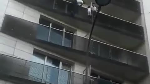 Man saves child