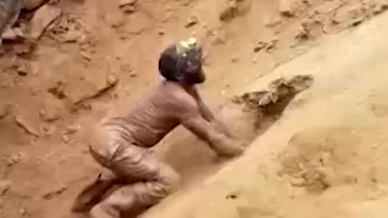 How to save people from under the mountain