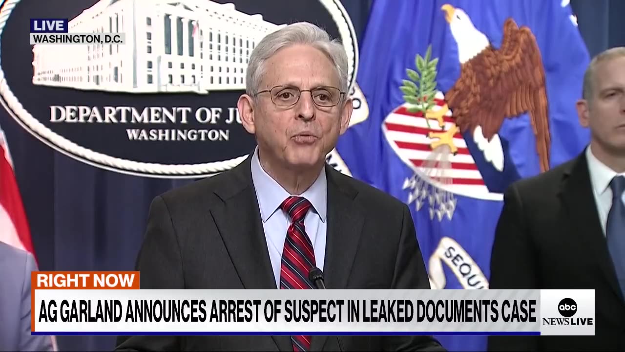 Merrick Garland | Arrest In Leaked Documents