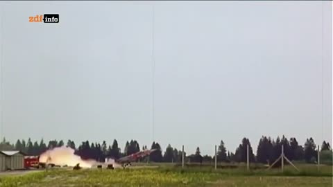 Luftwaffe Lockheed F104G Starfighter Conducting Zero Length Launch