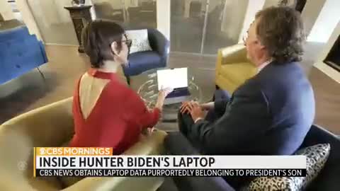 BIDEN LAPTOP AUTHENTICATED BY CBS NEWS'S SPECIALISTS