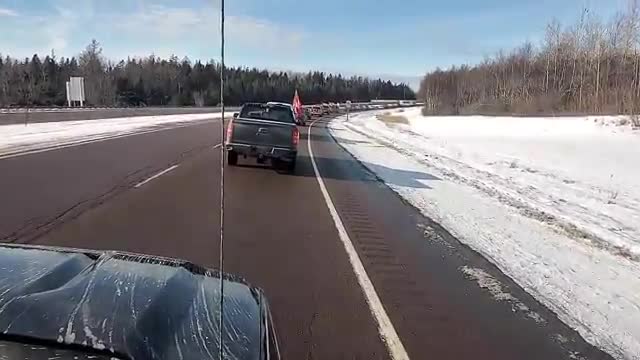 Konvoj svobody - Kanada