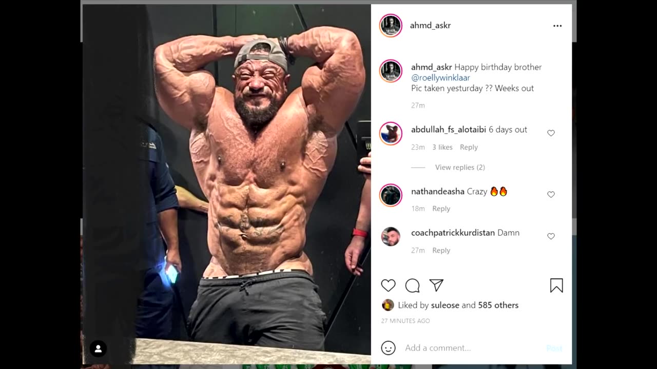 Roelly is RIPPED! + Keone 4.5 Weeks Out! + Hunter Update + Ronnie Coleman Biceps Update!