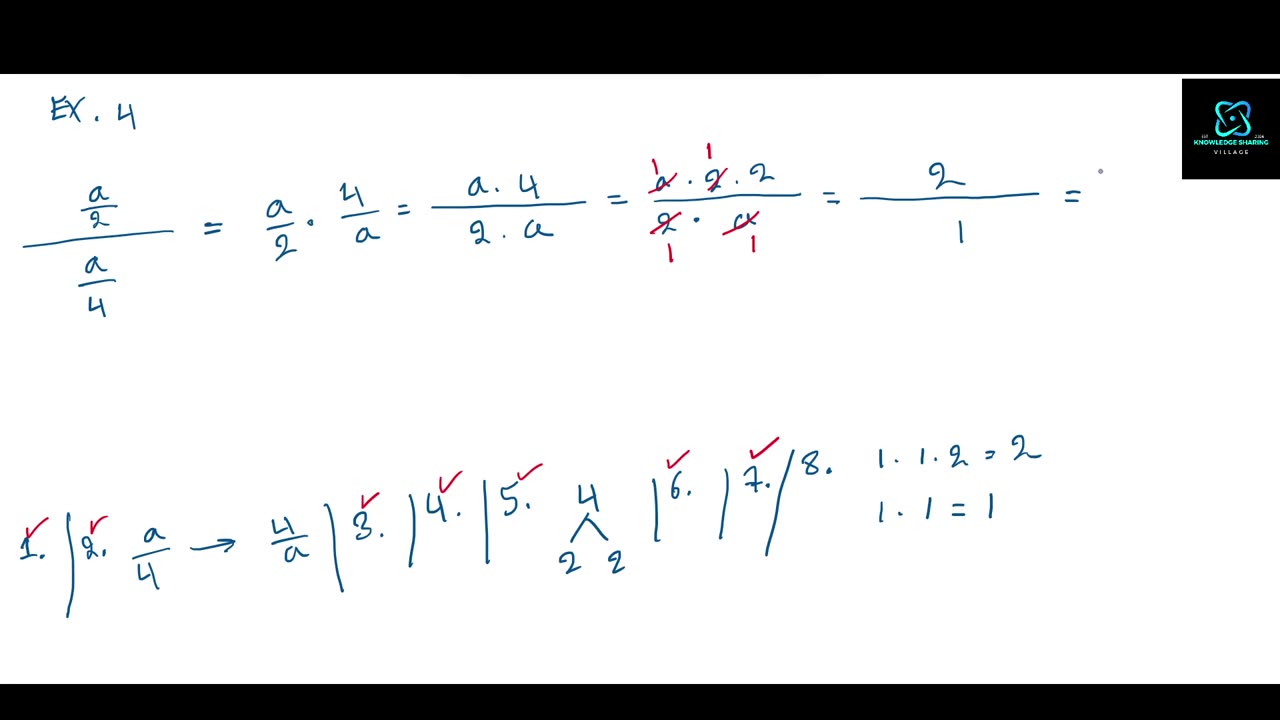 Division av rationella tal - Part 7 - Exempel 4