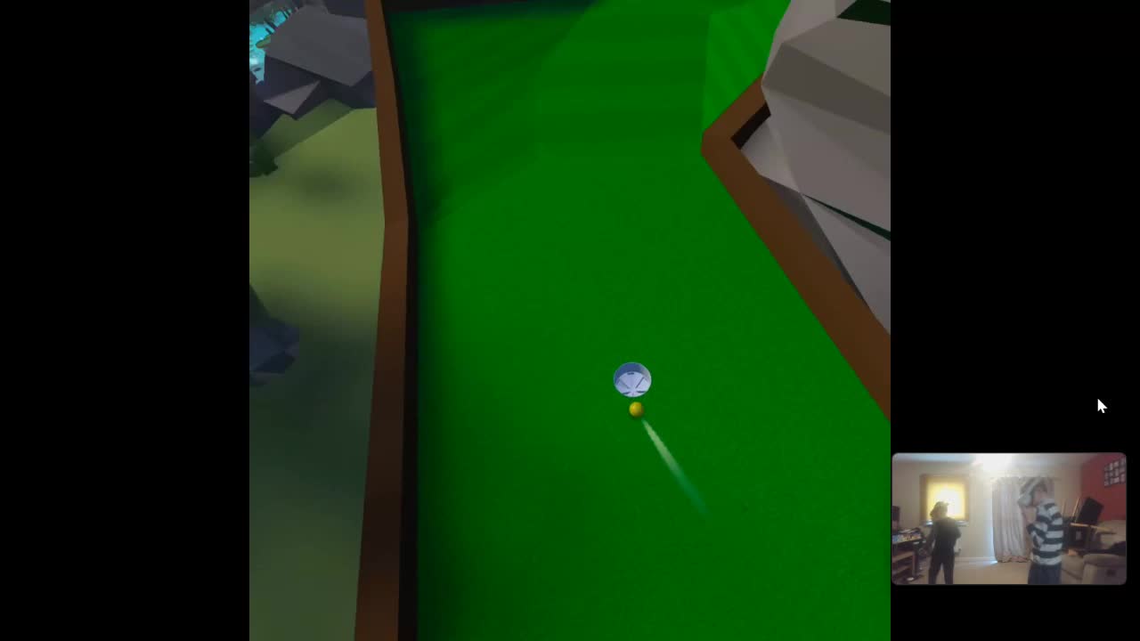 Oculus Walkabout Golf - Cherry Blossom Map with Benjamin Part 1