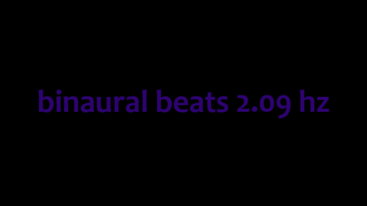 binaural beats 2.09 hz