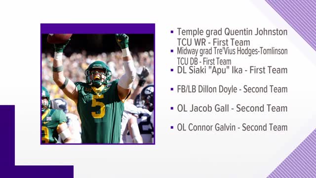 All Big 12 teams include multiple Baylor Bears