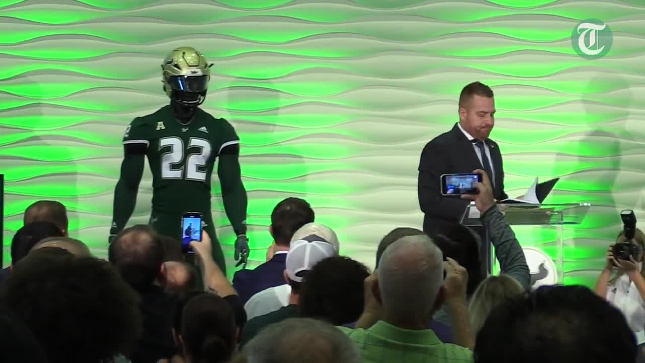 Alex Golesh introduced as USF football head coach