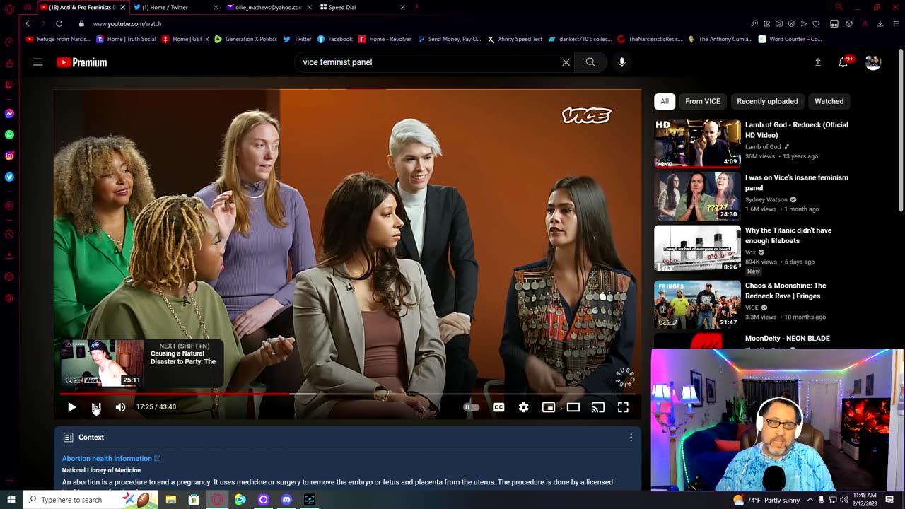 Feminist Narcissism: Vice Panel Review