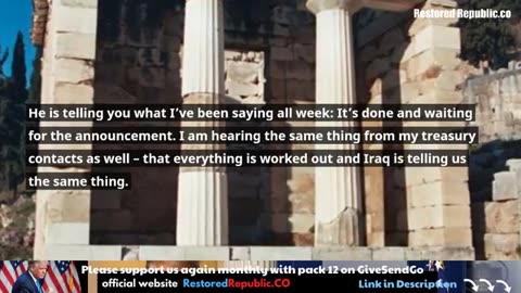 Restored Republic via a GCR: Update as of May 8, 2023