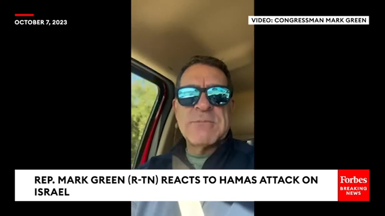 Mark Green- Biden Must End Aid To Palestinian Authority After Hamas Attack On Israel