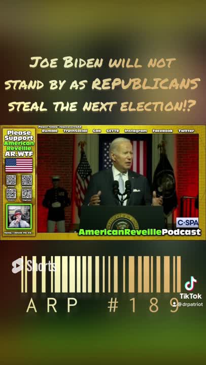 #Biden will not stand by and watch #republicans steal the next #election #shorts
