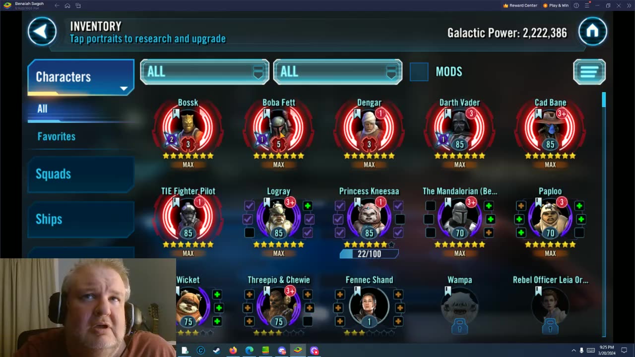 Star Wars Galaxy of Heroes Day 317
