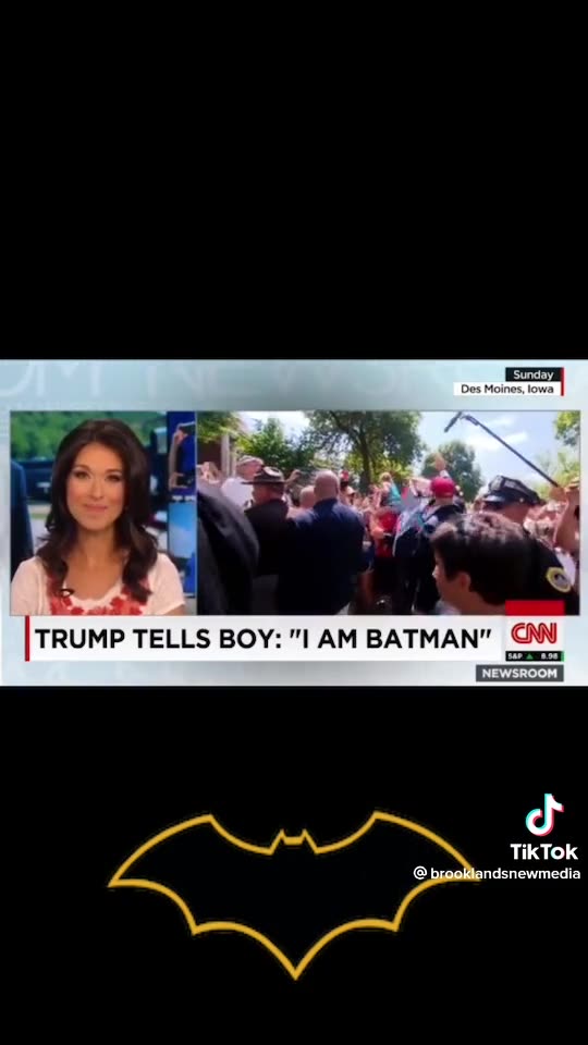 President Trump is Batman.