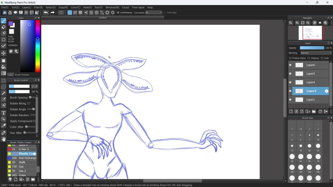 Drawing a Demogorgon 1