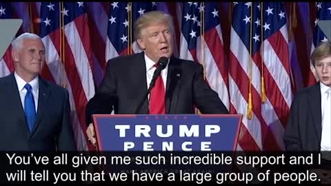 Donald Trump Victory Speech 7