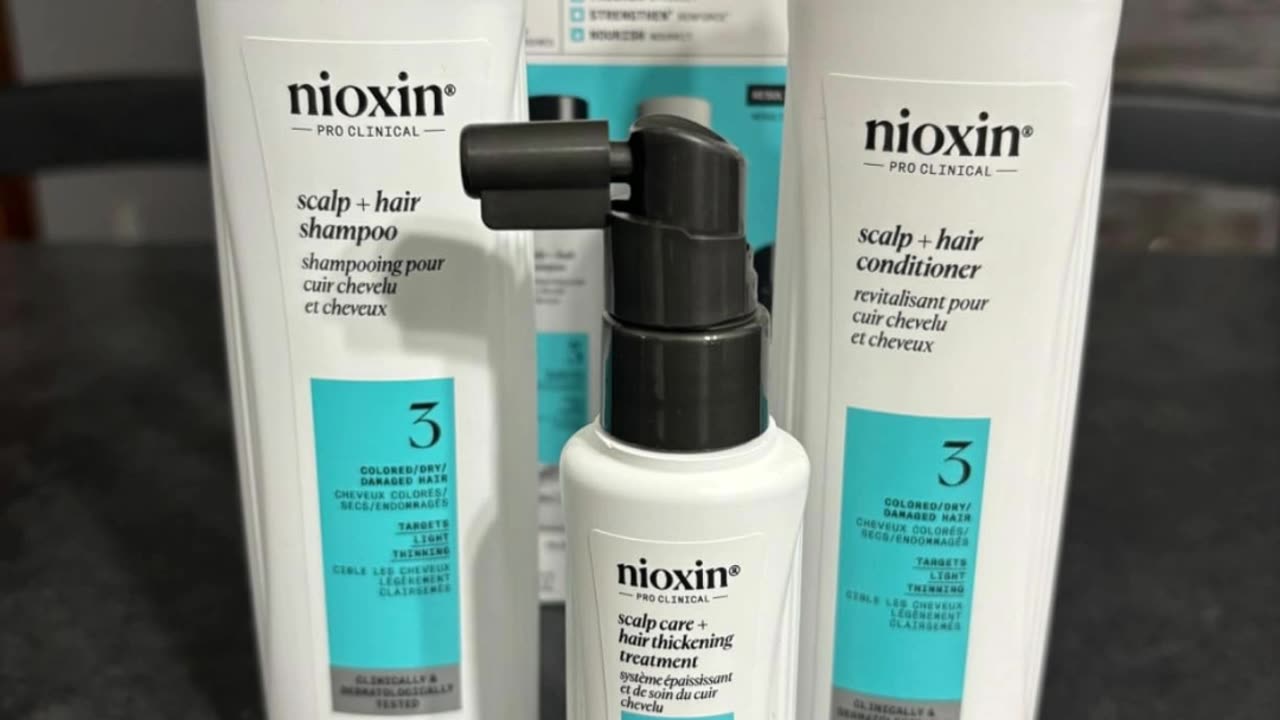 Nioxin System Kit, Strengthening & Thickening Hair Treatment