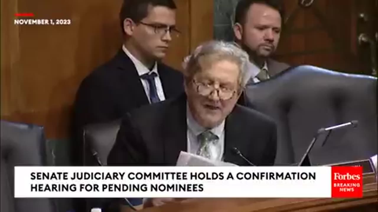 Sen. Kennedy DESTROYS squirming Biden Judicial Nominee under OATH after catching him in a LIE