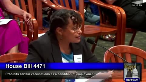 IMPORTANT TESTIMONY ON THE Vaccine: MICHIGAN HOUSE WATCH IT WHILE YOU CAN