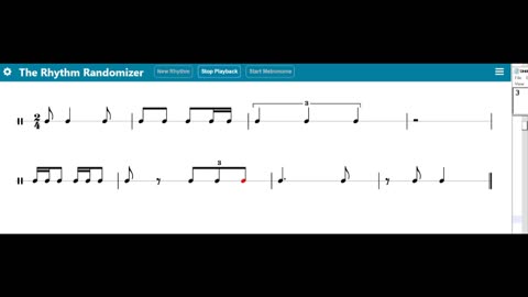 6th Ryme Sequence 49 Days of Mondays / 49 Days of Tuesdays: 5-14-23 Dsharp EB Octave 0 to 7 Tempo 45