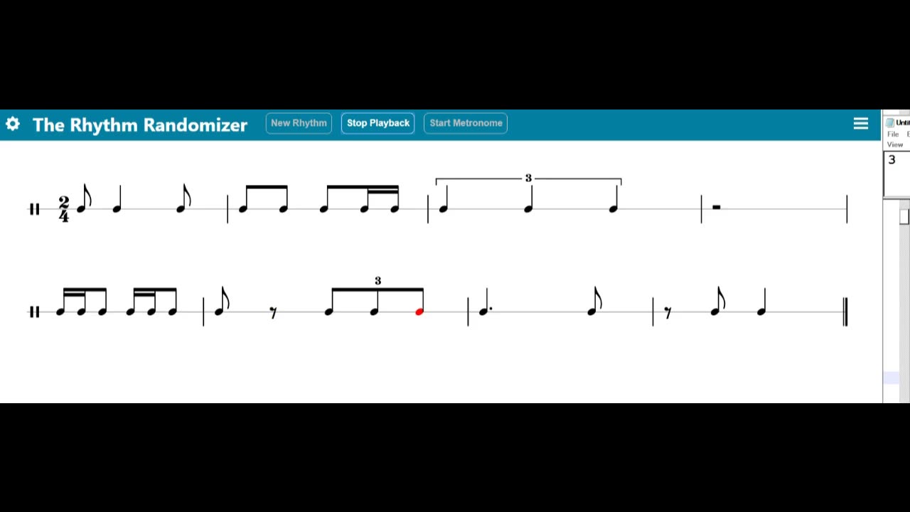 6th Ryme Sequence 49 Days of Mondays / 49 Days of Tuesdays: 5-14-23 Dsharp EB Octave 0 to 7 Tempo 45