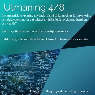 Frågor om Kryptografi och Kryptosystem-4