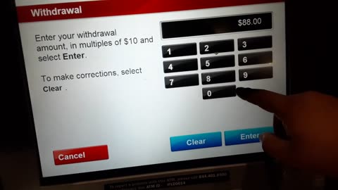 HOW TO USE BANK OF AMERICA ATM MACHINE