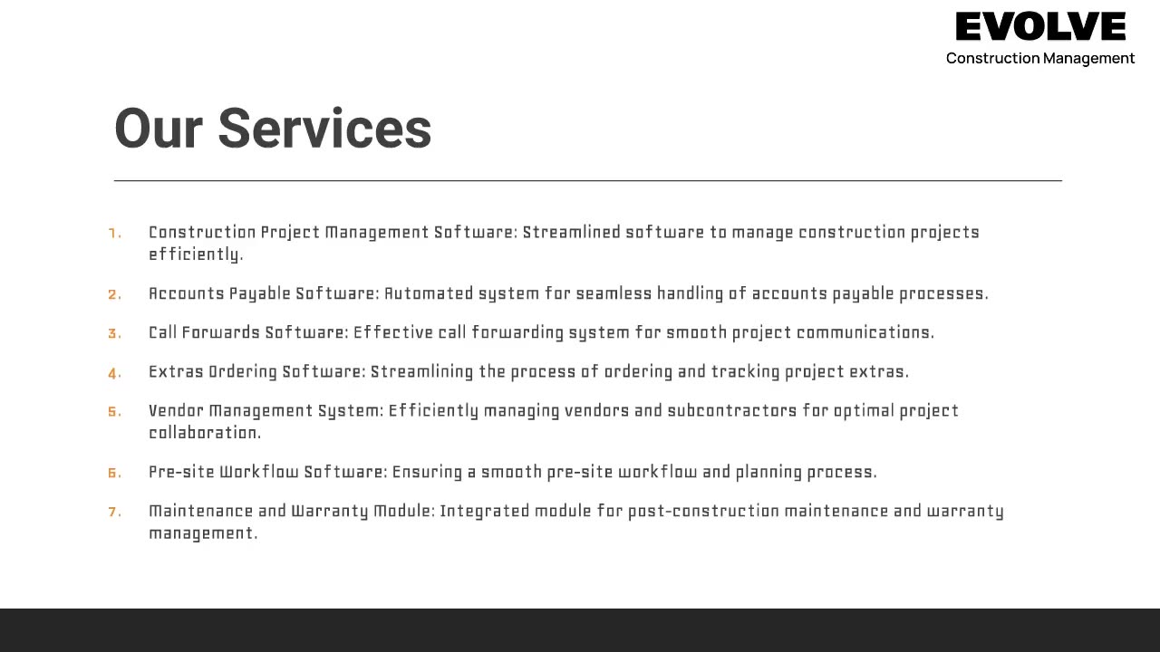 construction project management software