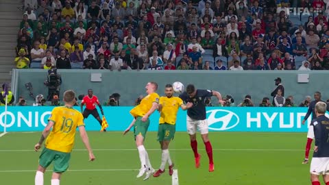 Giroud equals Henry's record France v Australia highlights FIFA World Cup Qatar 2022