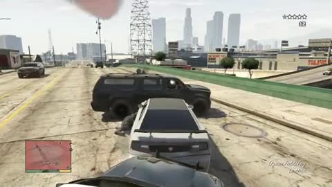 Grand Theft Auto V (PS3) Free-Roam Gameplay