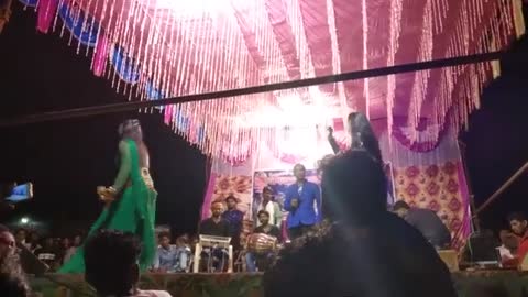 Indian bhojpuri e dugola stage show program