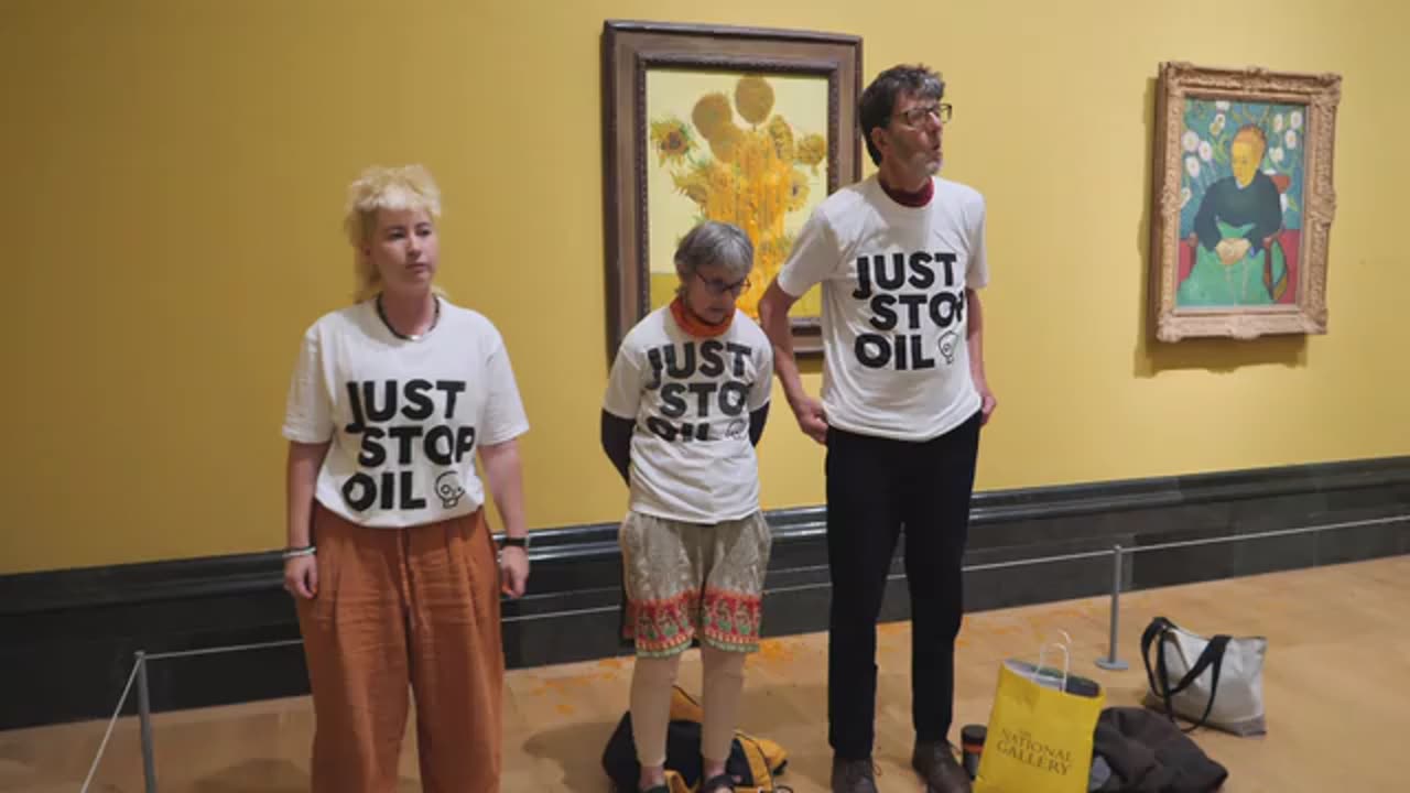 Van Gogh vandalism: Just Stop Oil protestors attack paintings again